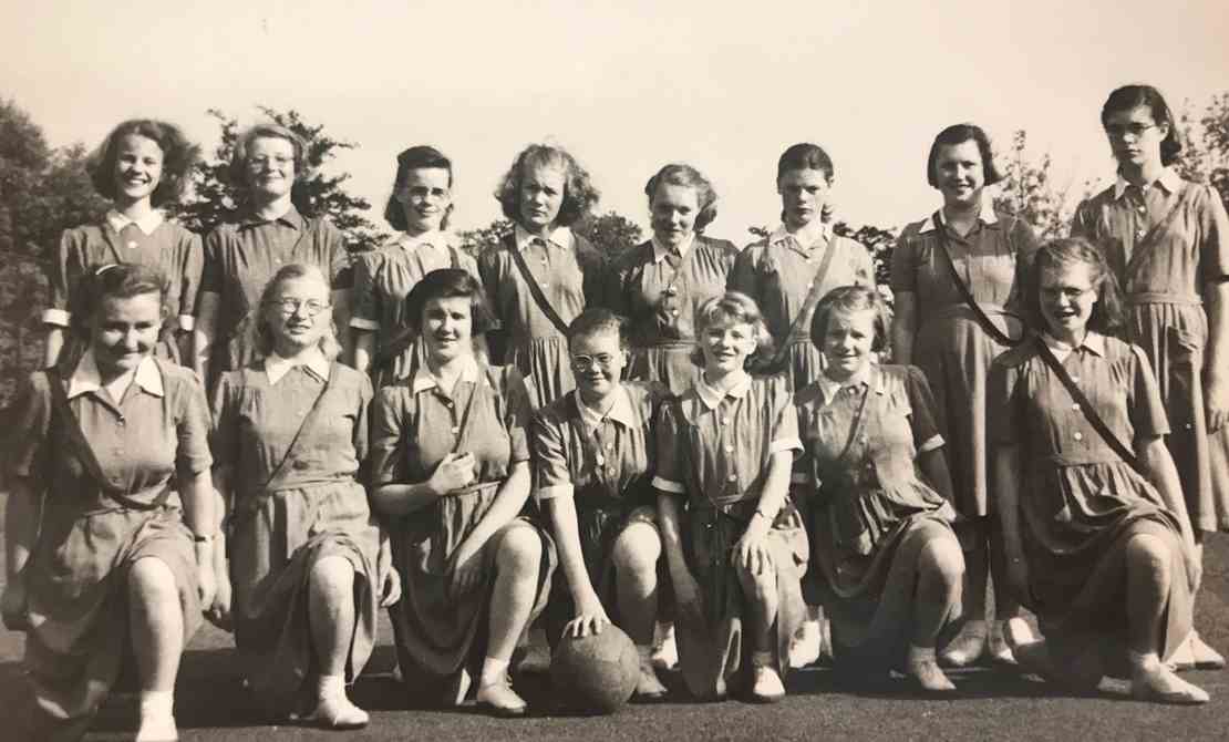 School Football Team - mid 1950s