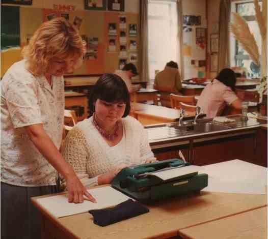 In the School - late 1980s