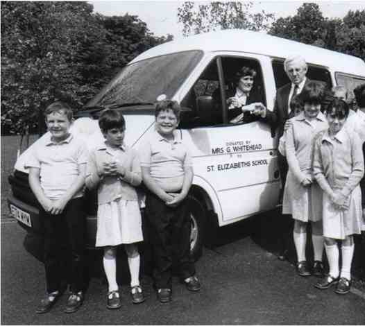 Very first minibus for the School - late 1970s
