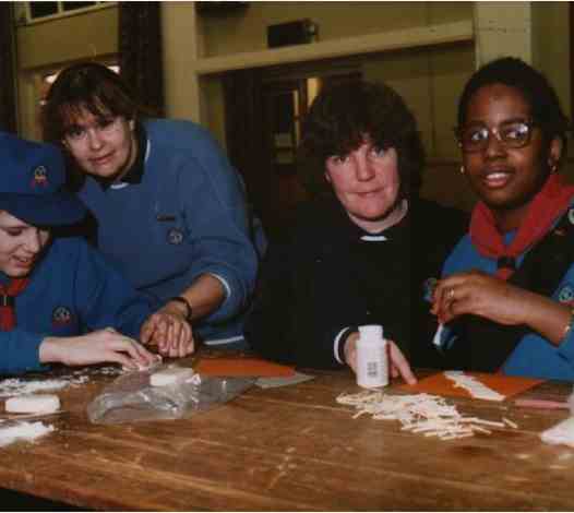 Girl Guiding at St Elizabeth's - late 1990s