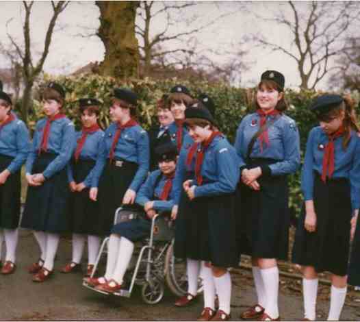 St Elizabeth's Girl Guides - 1990s